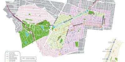 Mappa di Mexico City bike
